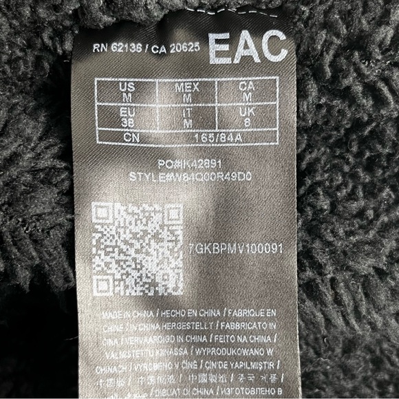 GUESS Asymmetrical Sherpa Lined Jacket - Picture 10 of 12